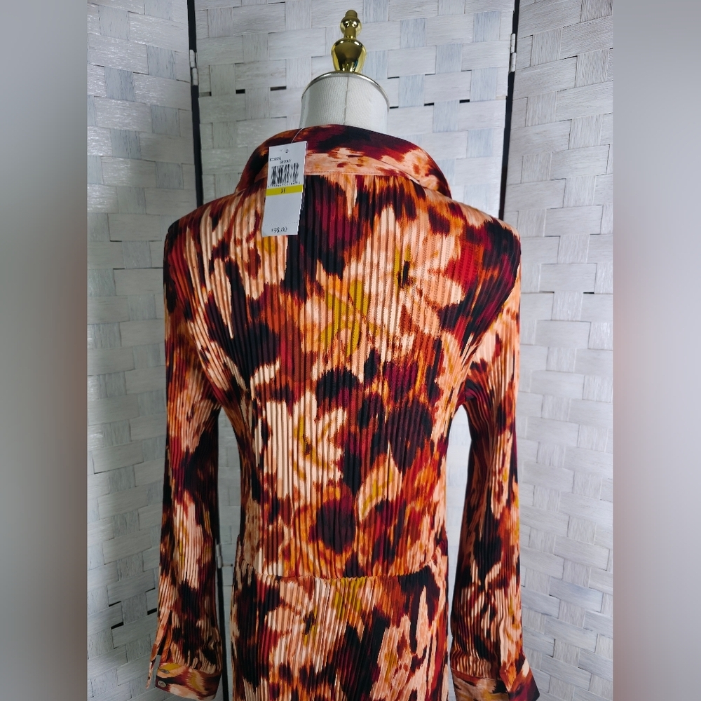 Elle Autumn Floral Dress - Picture 5 of 9